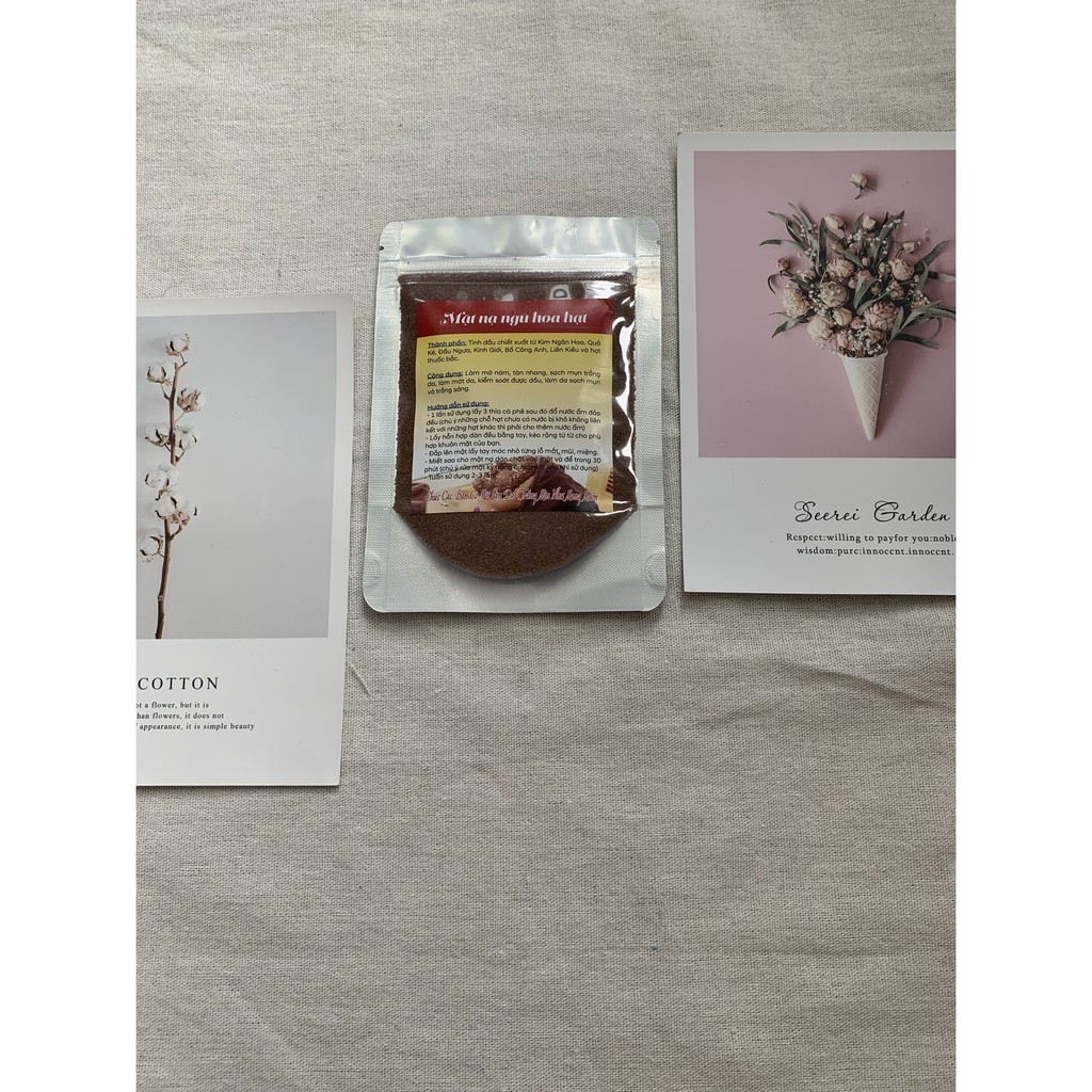 Bột đắp mặt nạ trắng da, mờ thâm thiên nhiên MNB03 | BigBuy360 - bigbuy360.vn