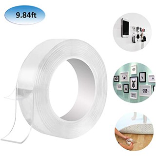 BĂNG KEO DÁN HAI MẶT TRONG SUỐT SIÊU DÍNH