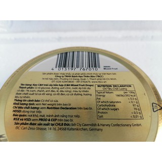 Kẹo trái cây Cavendish & Harvey Mixed Fruit 200g