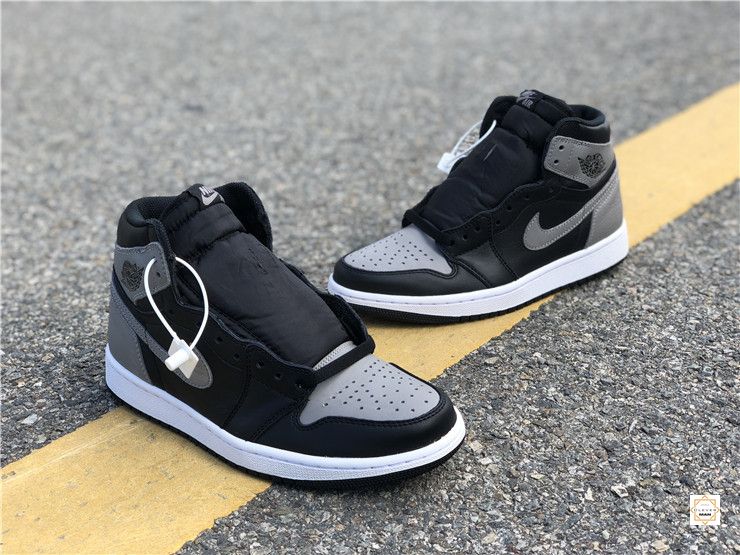 (FREESHIP+FULLBOX) Giày thể thao AIR JORDAN 1 Retro High Shadow đen gót xám cổ cao | BigBuy360 - bigbuy360.vn