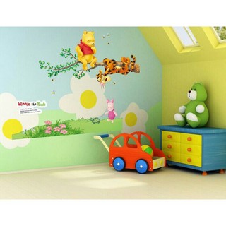Decal dán tường pooh cành cây