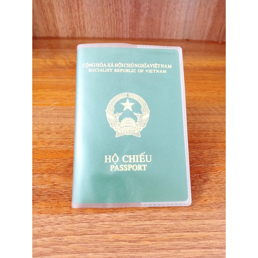 Vỏ bọc Hộ chiếu Passport chất liệu PVC trong suốt