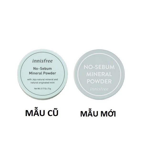 Phấn Phủ Innisfree No-Sebum Mineral Powder 5g