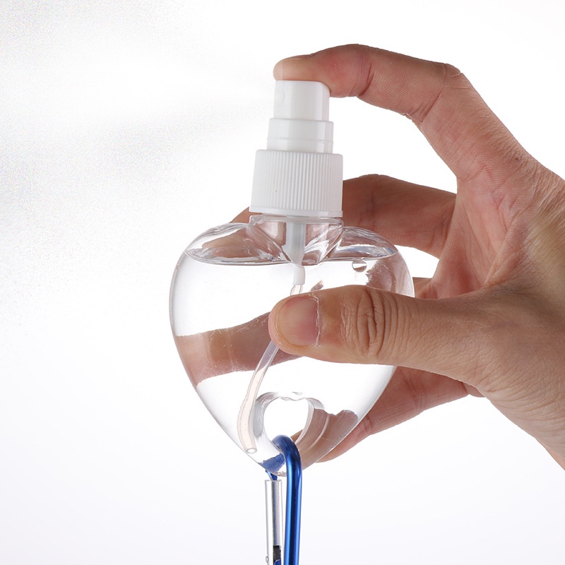 (Hàng Mới Về) Chai Nhựa Rỗng 50ml Đựng Mỹ Phẩm Có Móc Treo Tiện Dụng