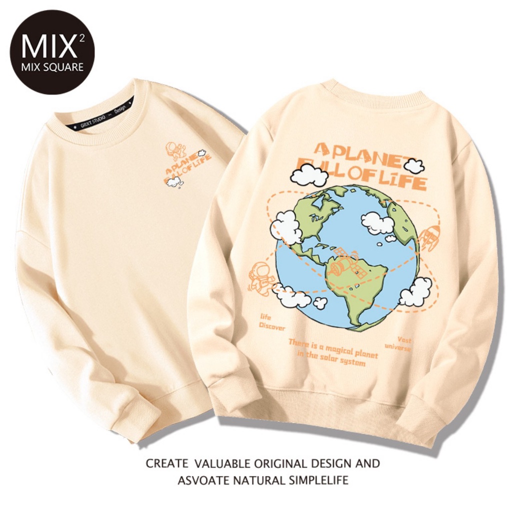 áo nỉ sweater nữ,áo nỉ bông dài tay (có size 28kg-90kg)