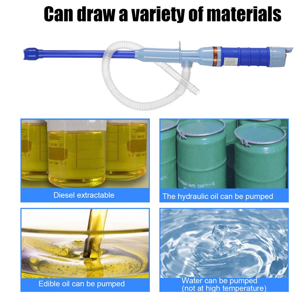 Dụng Cụ Bơm Nhiên Liệu Đa Năng Chạy Bằng Pin Và Nhựa Tiện Lợi