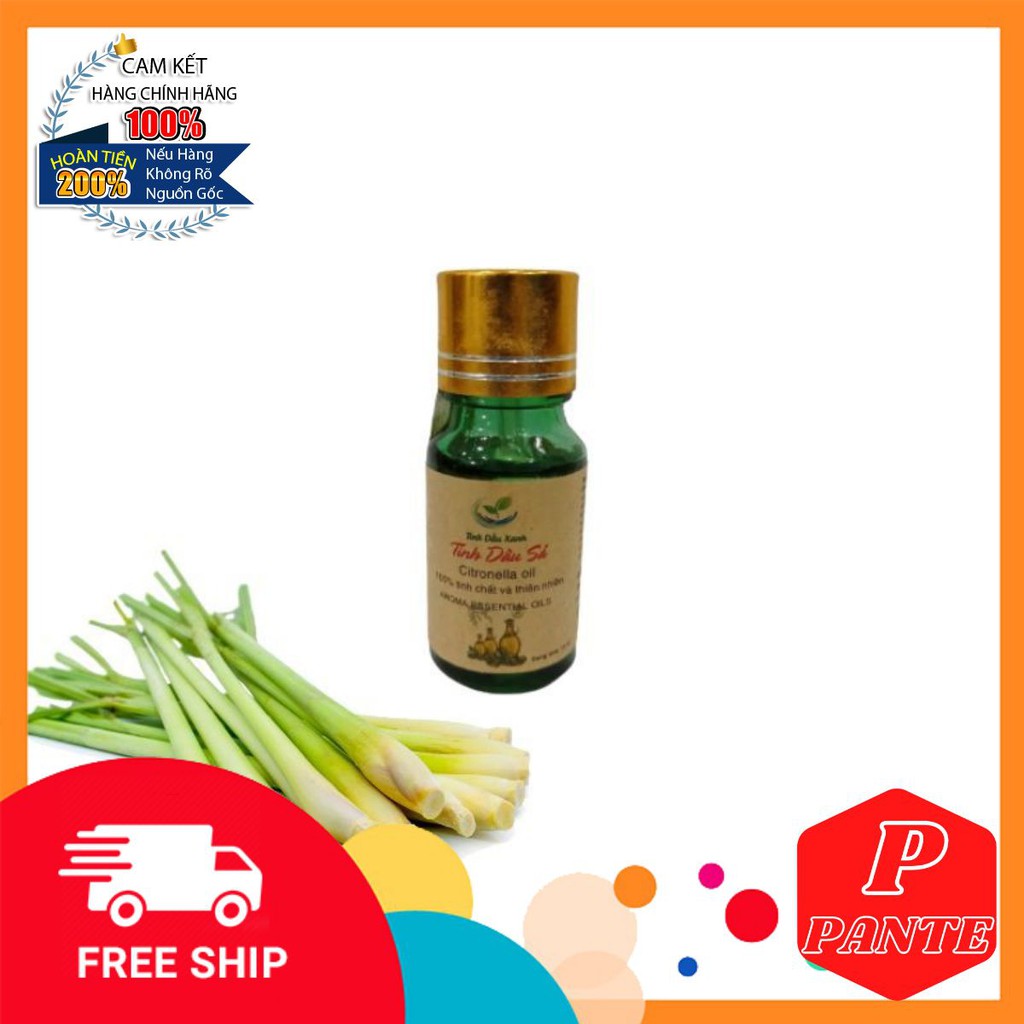 Tinh Dầu Sả 10 ml Nguyên Chất