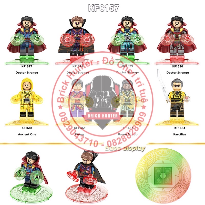 KF6157 Marvel Doctor Strange in the Multiverse of Madness đồ chơi lắp ráp mô hình siêu anh hùng đa vũ trụ