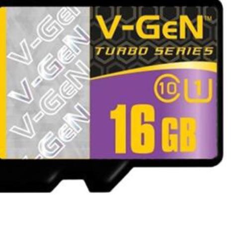 ✈ Thẻ Nhớ V-Gen 16gb class 10 100mb / s TURBO SERIES 100% ♂ | BigBuy360 - bigbuy360.vn