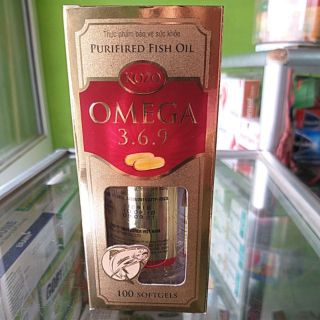 Dầu cá KOZO OMEGA3.6.9 bổ sung DHA,EFA