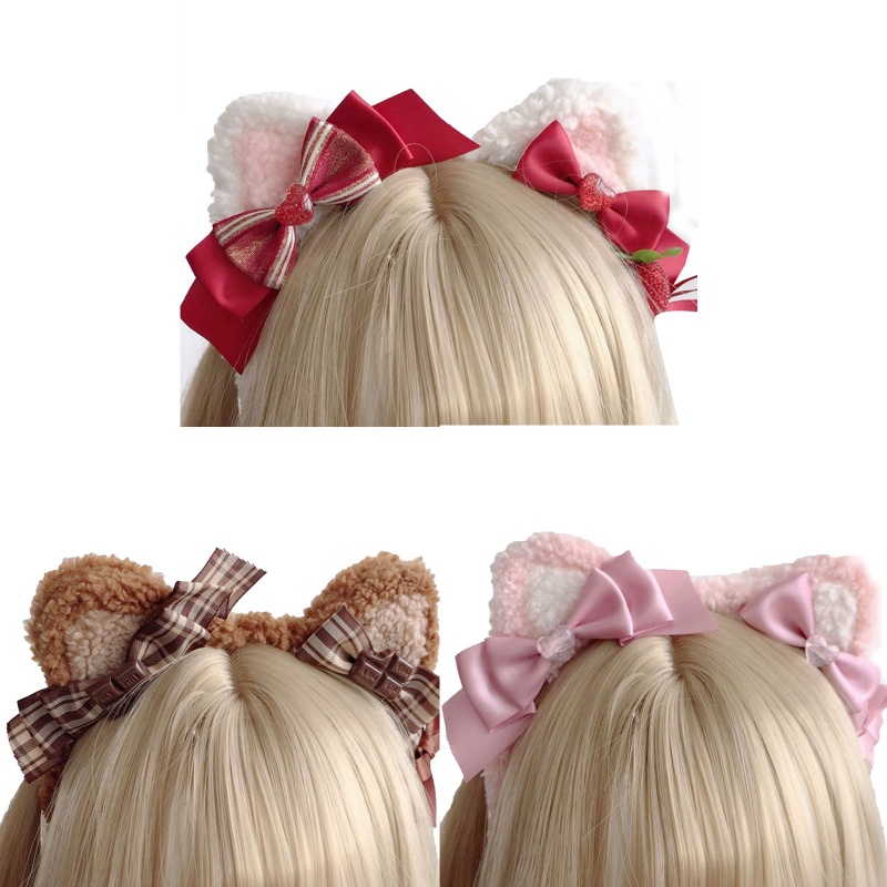 Băng Đô Tai Mèo Hóa Trang Lolita