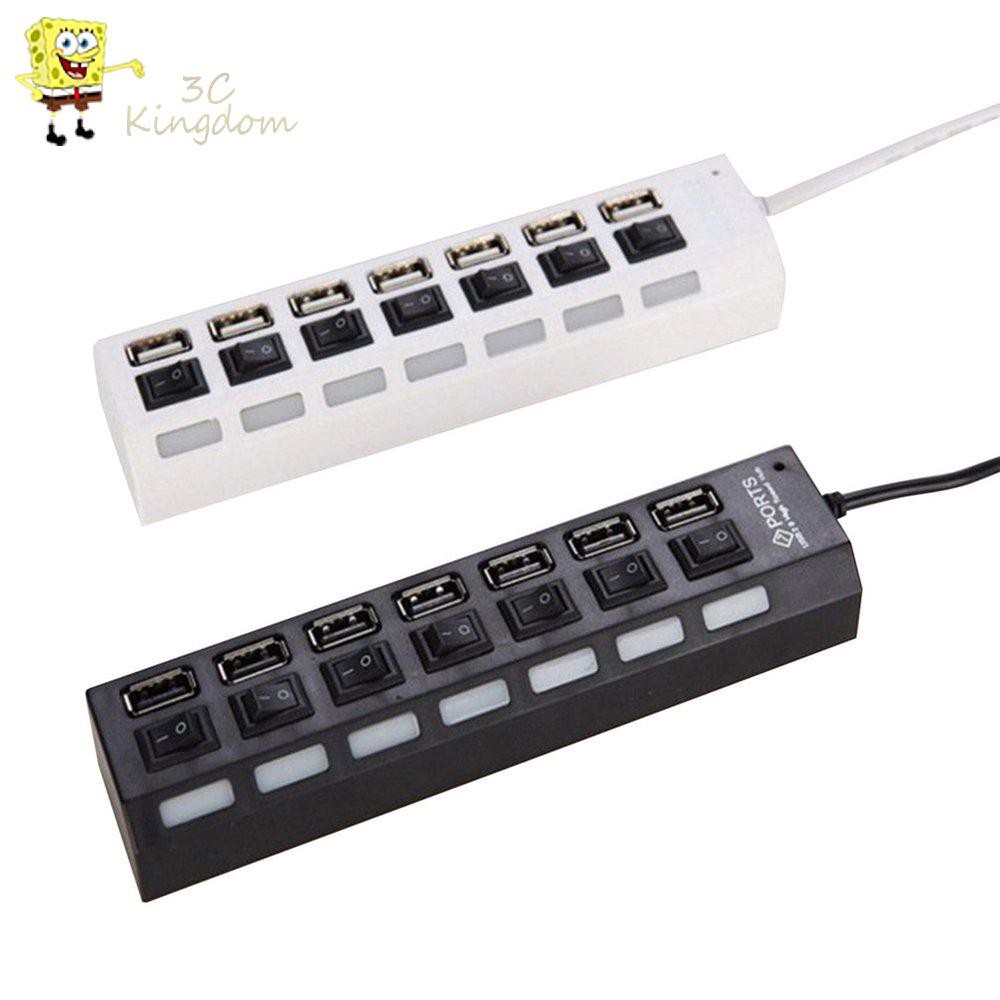 ☆Pro☆ USB 3.0 HUB 2.0 HUB Multi USB Splitter 4/7 Port Expander Multiple USB 3 Hab