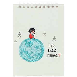 Sổ lò xo the sun love reading - 02
