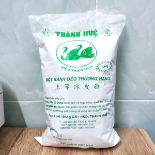 bột bánh dẻo (bột nếp chín) gói 1kg làm bánh in, bánh trung thu - mua 2 gói giá chỉ 39k
