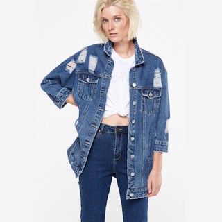 Áo denim jacket hiệu cotton on