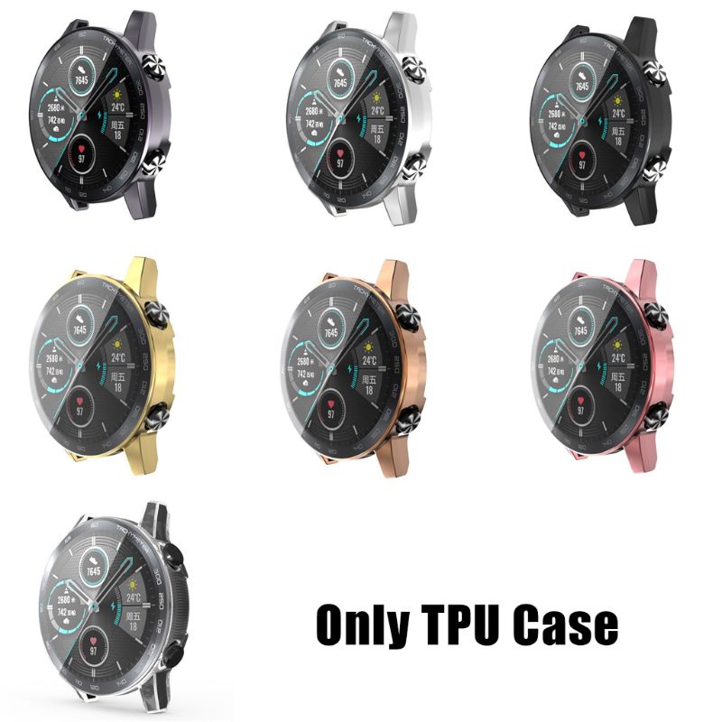 Vỏ TPU Mạ Điện Bảo Vệ Màn Hình Đồng Hồ Thông Minh Honor Magic 2 46mm