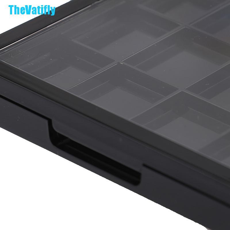 (Hàng Mới Về) Hộp Rỗng Đựng Son Môi 12 Ngăn Tiện Lợi