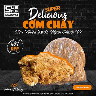 Cơm cháy chà bông Siêu Nhiều Ruốc, Ngon Chuẩn Vị 500g / SUASHOP DOANVAT