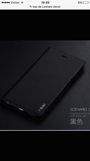Bao ip7/7+/6/6+ 8/8+ hiệu X-Level Leshare  có chỗ bỏ thẻ Visa