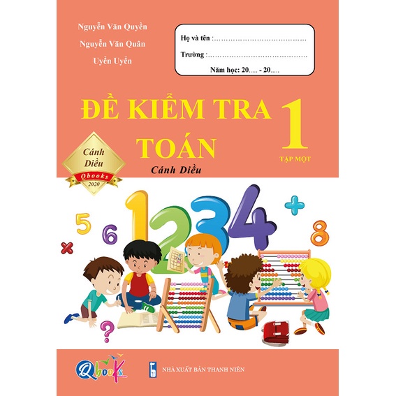 Sách - Combo Bài Tập Tuần, Đề Kiểm Tra Toán - Tiếng Việt Lớp 1 - Học Kì 1 - Cánh Diều (4 cuốn)