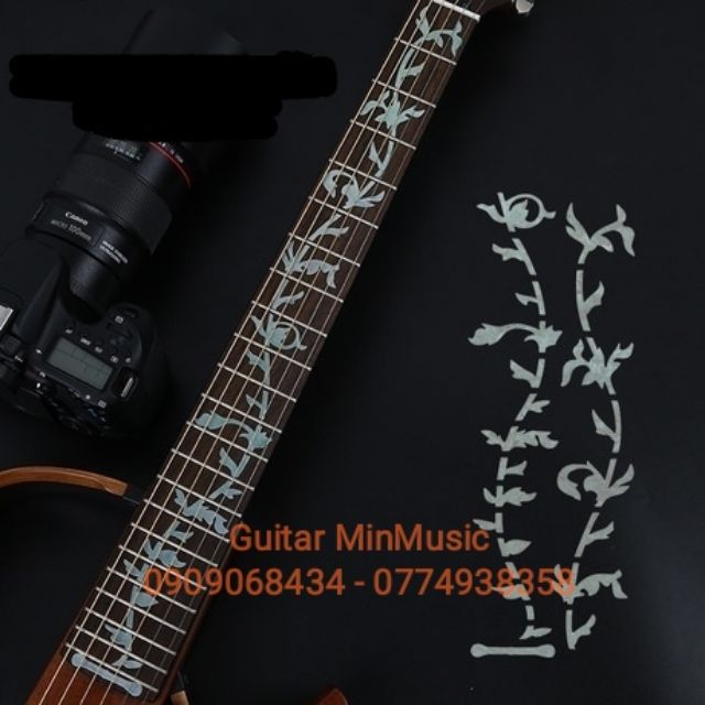 Sticker Đàn Guitar I Dán hoa văn Đàn Guitar I cần đàn guitar