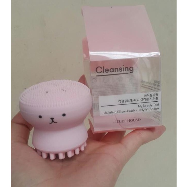 Cọ Rửa Mặt Bạch Tuộc Etude House My Beauty Tool Exfoliating Jellyfish Silicon Brush