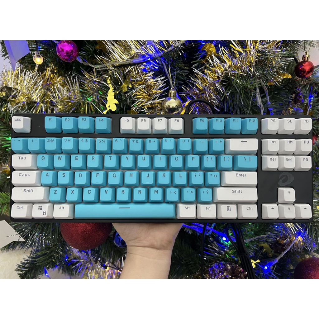 Bàn phím cơ DareU EK87 Multi LED Mix Màu HOT 2022