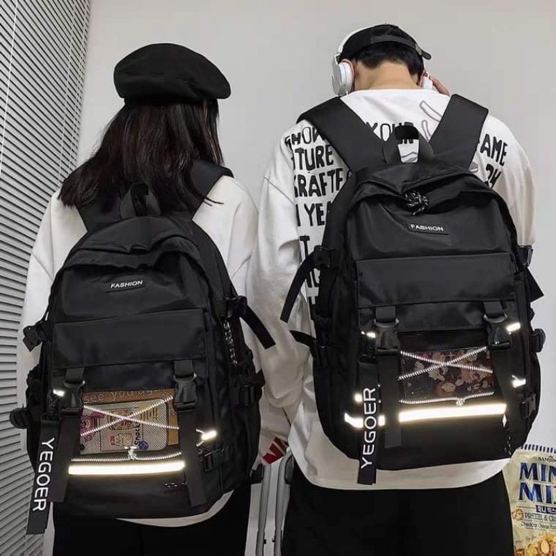 Balo fashion phản quang vải dù