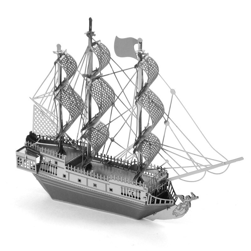 Mô hình tàu Ngọc Trai Đen 3D độc đáo đẹp mắt