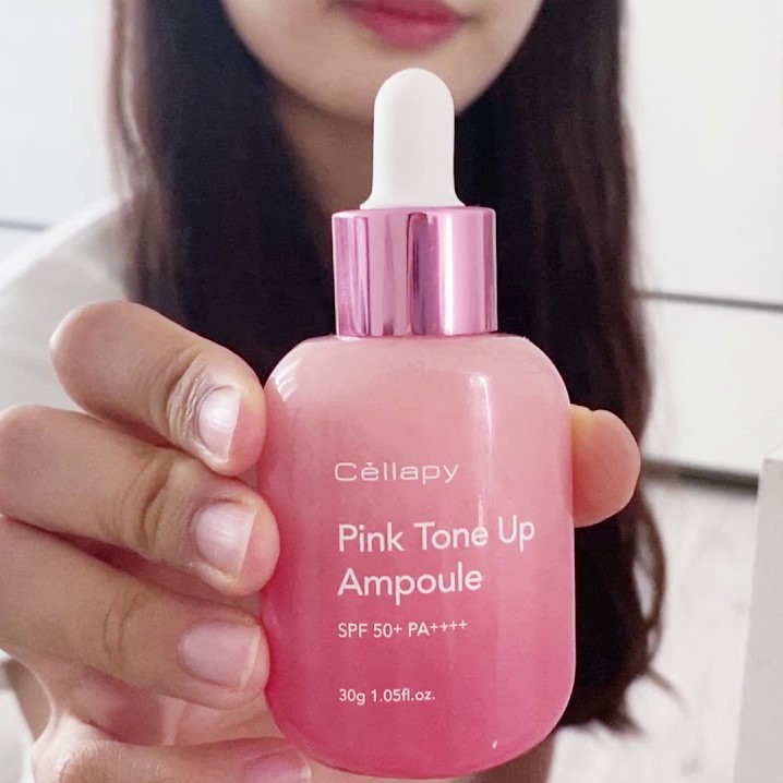 Tinh Chất Cellapy SPF50+ PA+++ Dưỡng Trắng Da Chống Nắng Nâng Tông Tone Up Ampoule 30g