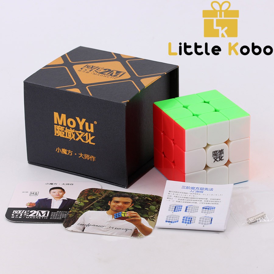 Rubik 3x3 MoYu WeiLong GTS2M GTS V2 M GTS2 M Nam Châm Dòng Cao Cấp Flagship Rubik 3 Tầng (Hãng Mod)