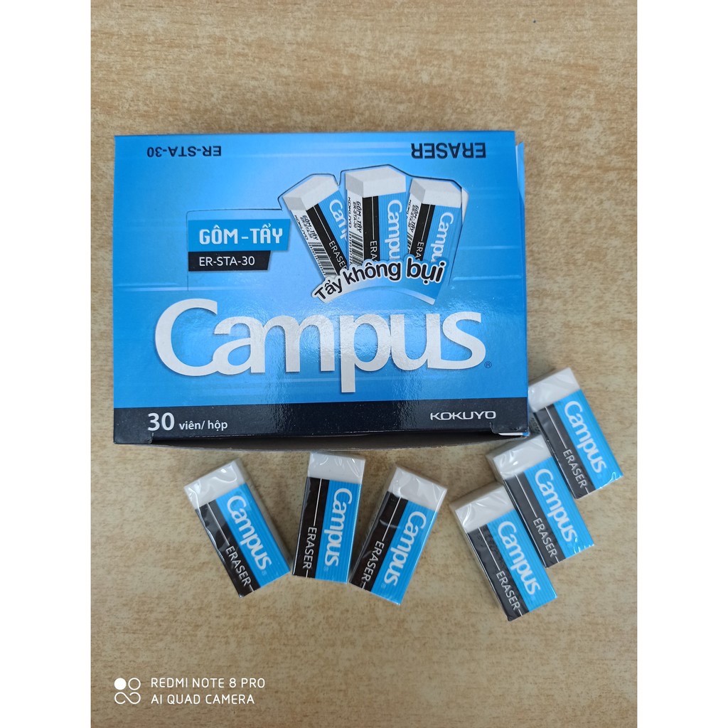 SIÊU SALE ƯU ĐÃI SỐC GÔM TẨY CAMPUS TRẮNG