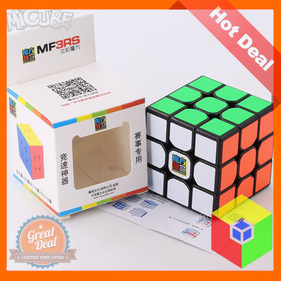 Đồ chơi Rubik 3x3x3 MoYu Mf3rs trơn không viền