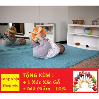 Giảm 10% Tối Đa 35K Đơn Từ 50K - Bóng Vải Luyện Chân Đồ Chơi Treo Nôi