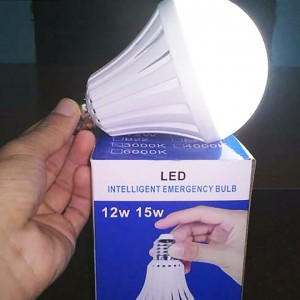 Bóng đèn tích điện 12W tuổi thọ 50.000h, hàng đẹp GiatotHN