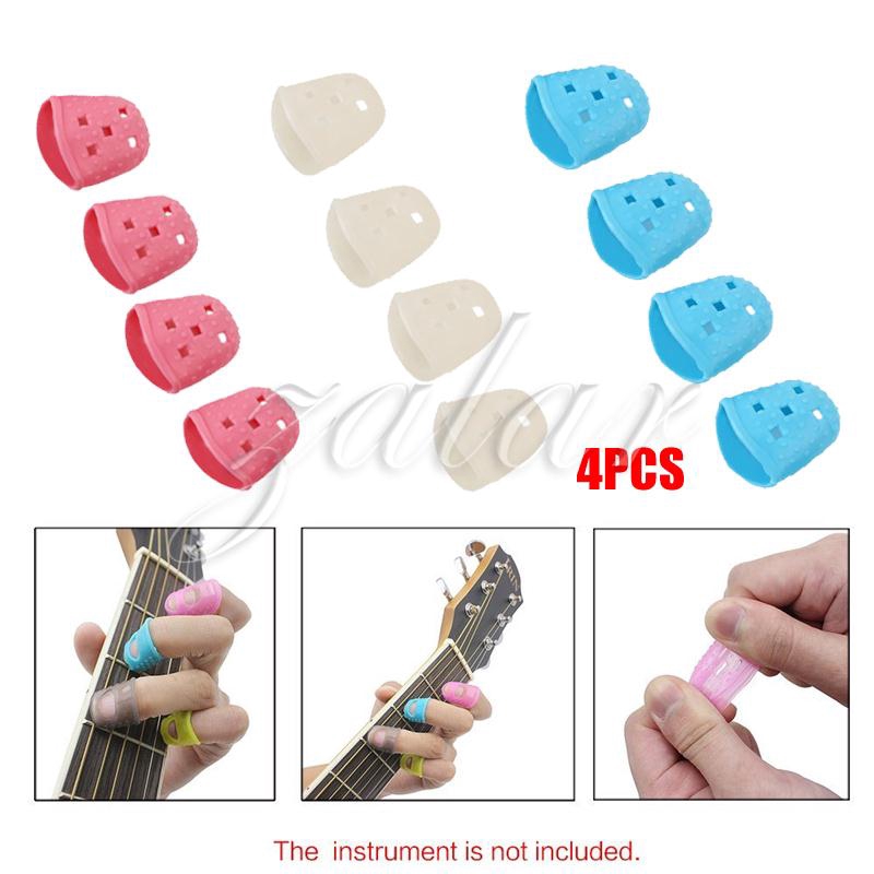 🔥🔥 Miếng silicone bọc đầu ngón tay khi chơi đàn guitar