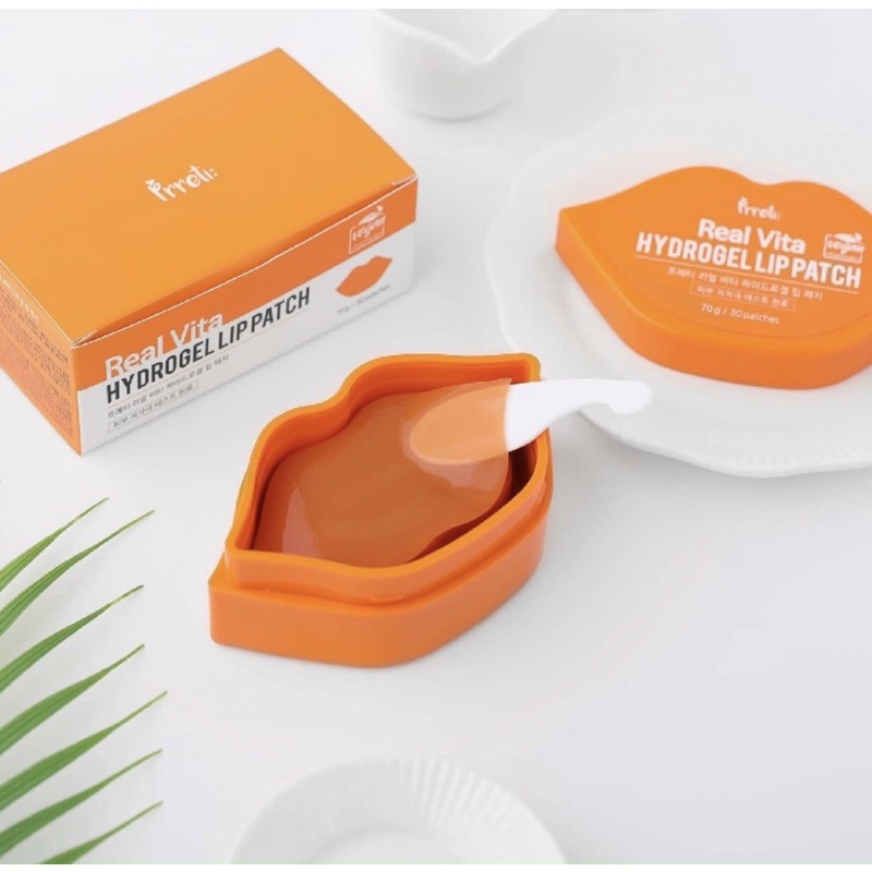 Mặt Nạ Môi Dạng Gel Prreti: Real Vita Hydrogel Lip Patch