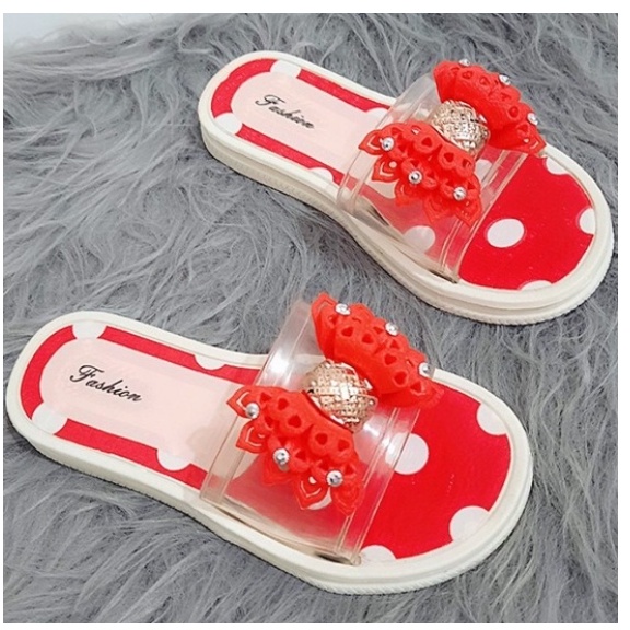 DÉP LÊ ĐẾ CAO SU NON MỀM DẺO BÉ GÁI (TĂNG LÊN 2 SIZE Ạ)