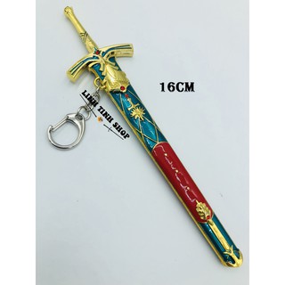 Móc khóa kiếm Fate/stay night Saber 16cm