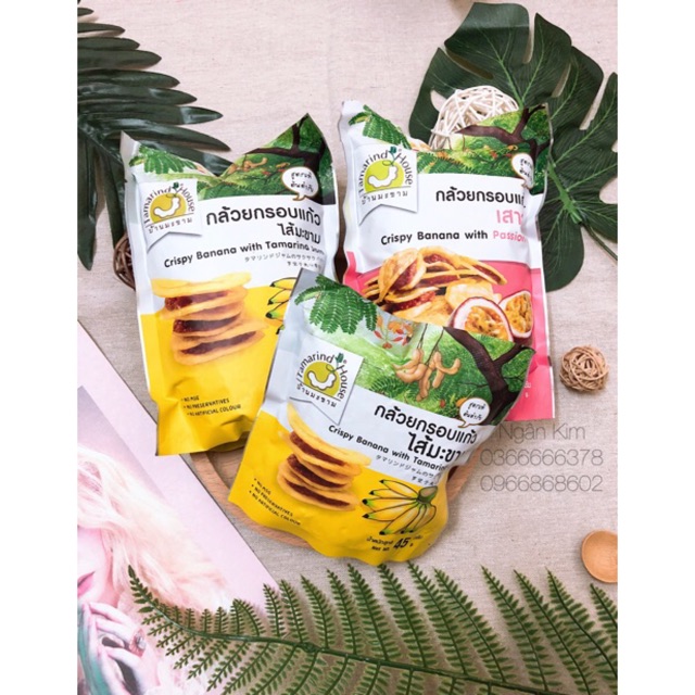 CHUỐI SẤY KẸP ME THÁI LAN