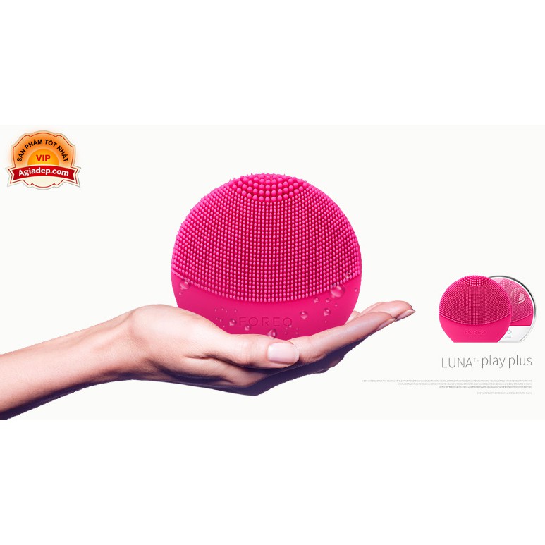 Máy rửa mặt Mini Foreo Luna Play Plus - Công nghệ T-Sonic làm sạch sâu giúp làn da mịn màng khỏe mạnh giảm mụn