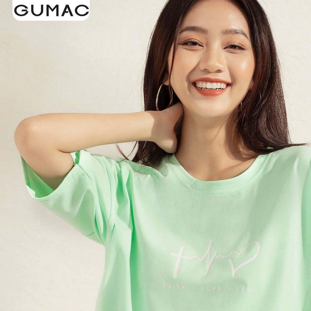 Áo thun in nhịp tim ATA1134 GUMAC | BigBuy360 - bigbuy360.vn