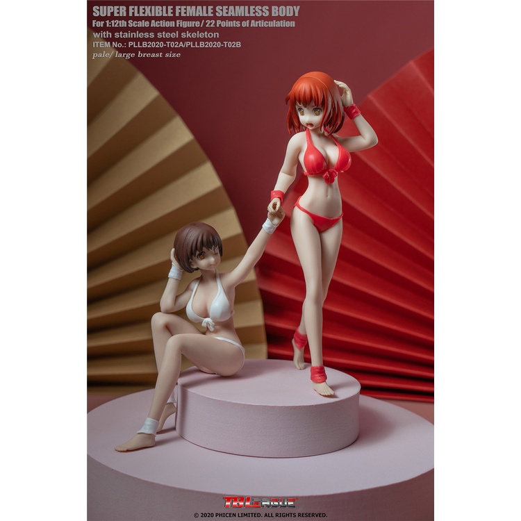 Mô hình Phicen Body Anime T02A T02B tỉ lệ 1/12 - TBLeague Chính Hãng
