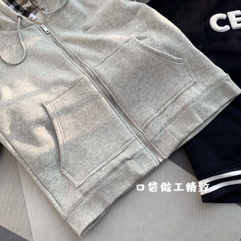 Áo khoác nỉ cho nữ thương hiệu Burberry BBR cao cấp