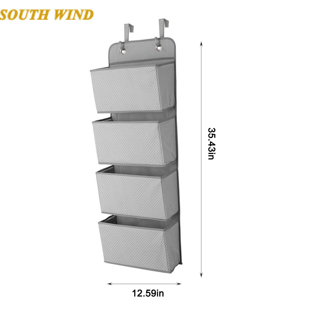 Túi Treo 4 Ngăn Đựng Giày Tiện Lợi