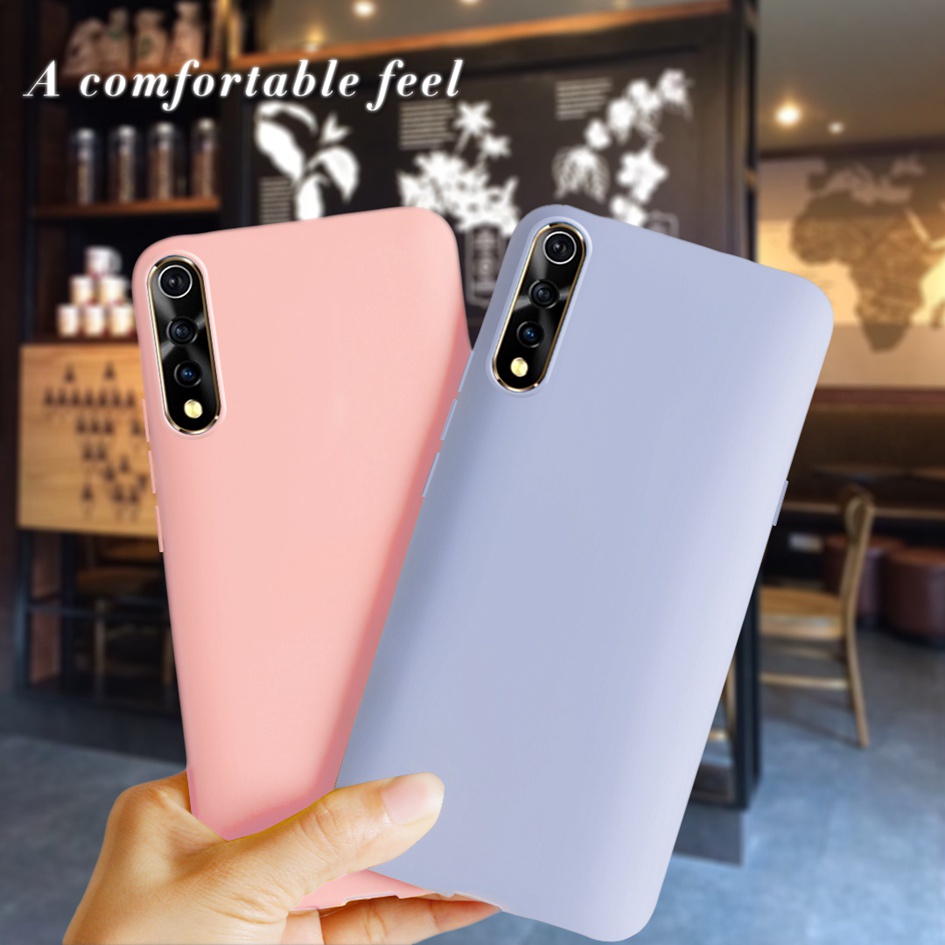 Ốp Điện Thoại Silicon Mềm Chống Sốc Cho Vivo S1 1907 Y7s Vivo V17 Neo Z1X VivoS1 VivoY7s