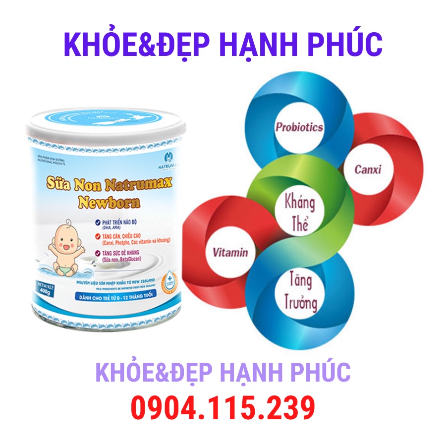 Sữa non natrumax newborn – 800 gr/hộp