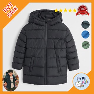 Áo Phao Béo Siêu Nhẹ MANGO Xuất Dư Xịn Cho Bé Trai Từ 7 Đến 12 Tuổi_Áo Phao Lông Vũ Dáng Suông Giữ Ấm, Siêu Ấm Áp