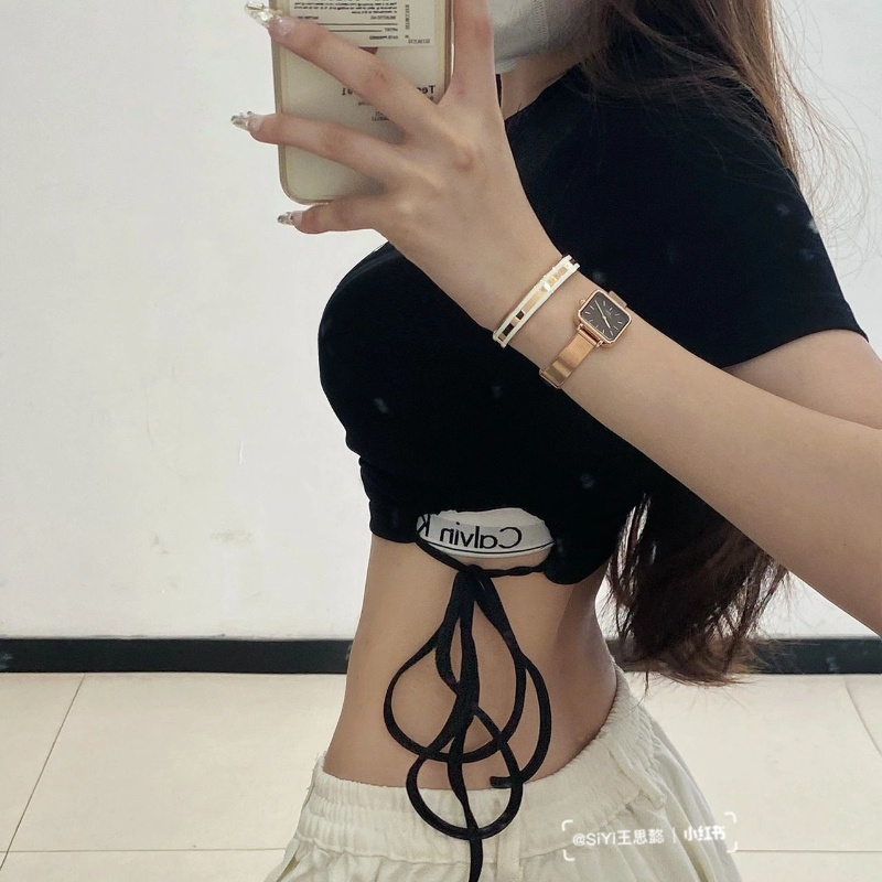 COZOK Áo Thun Tay Ngắn Kiểu Cổ Điển Hợp Thời Trang