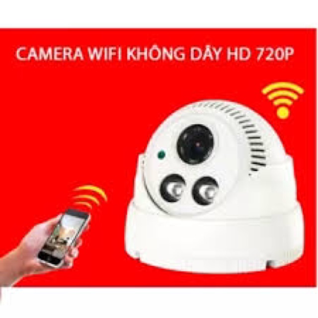 Camera wifi an ninh, giám sát mini ốp tường HD 720P